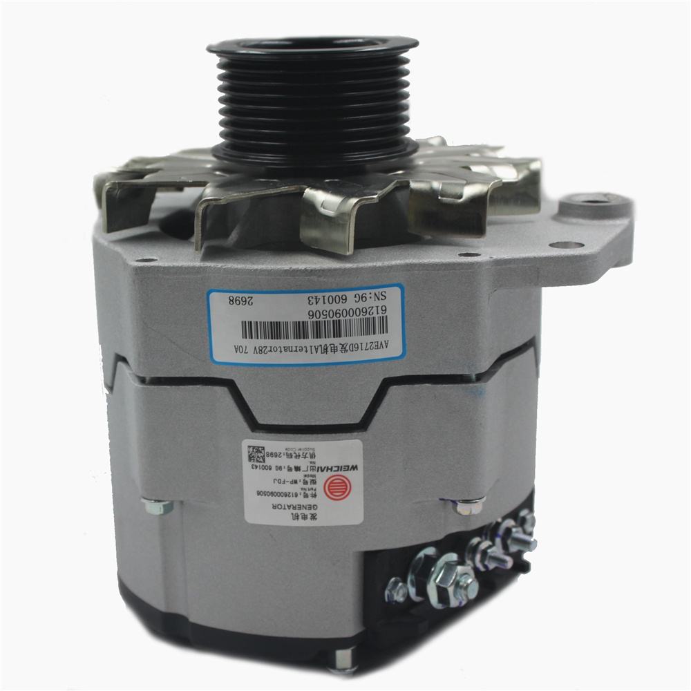 612600090506 Truck WD615 WP10 części silnika alternator do Weichai Sinotruck Shacman