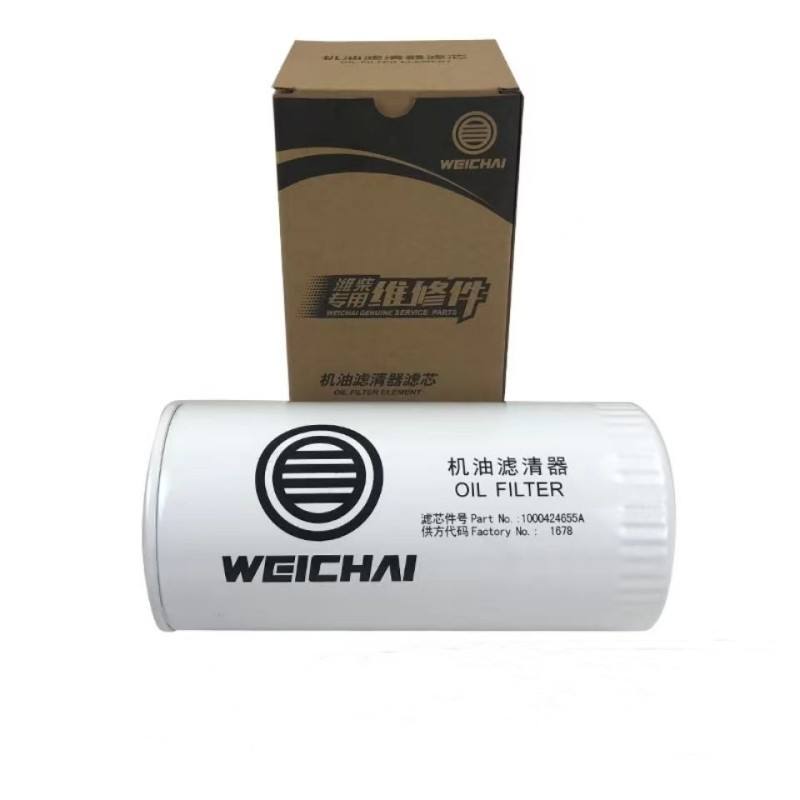 FAW & Shacman Filtr oleju do silników wysokoprężnych do samochodów ciężarowych 1000424655 1000424655A